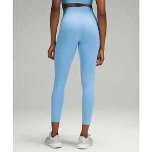 Lululemon Wunder Train High Rise Tight 28" Aero Blue Size 6